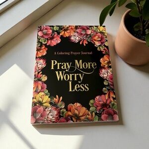 Floral Coloring Prayer Journal
